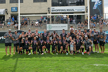 The 2024 Armed Forces Men’s Rugby Championship hosted at Infinity Park in Glendale, Colo. from Aug. 23 to Aug 25 features service members from the Army, Marine Corps, Navy, Air Force and Coast Guard. Teams will battle it out for gold. (DoD photo by EJ Hersom)